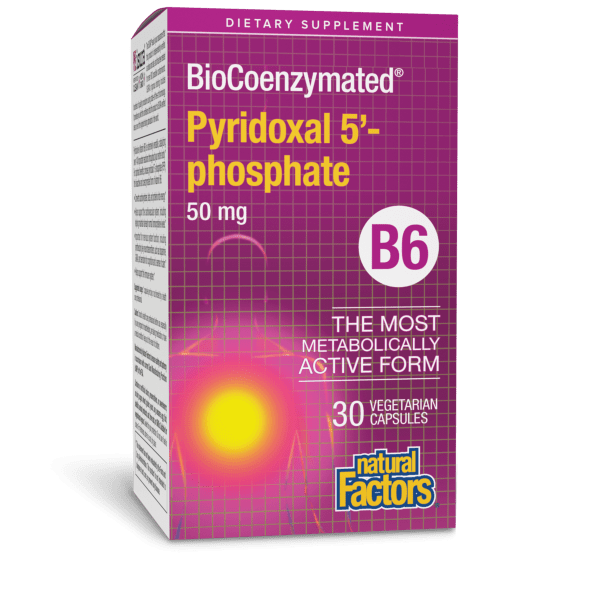 Pyridoxal 5'-phosphate 50 mg 30 Vegetarian Capsules, image-hi-res