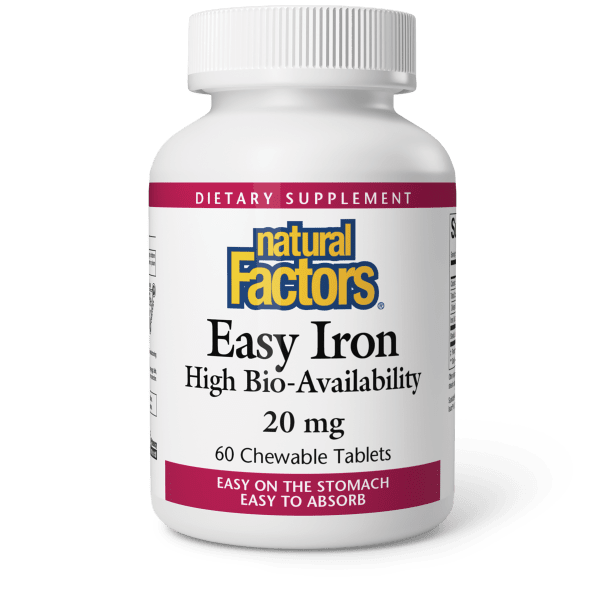 Easy Iron 20 mg 60 Tablets, image-hi-res