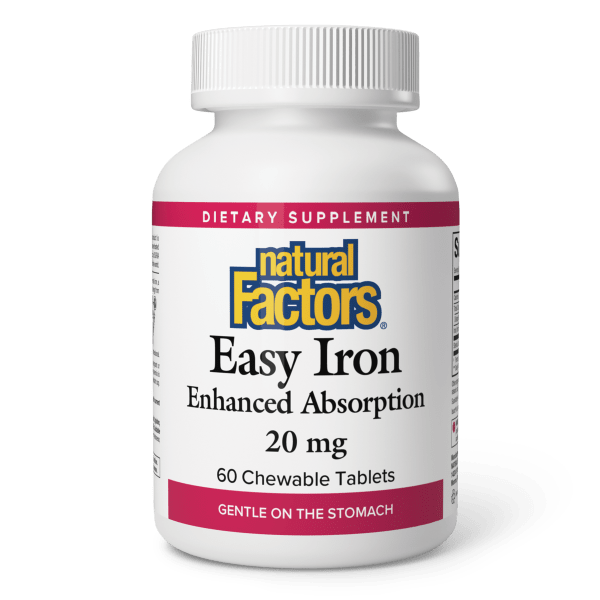 Easy Iron 20 mg 60 Tablets, image-hi-res