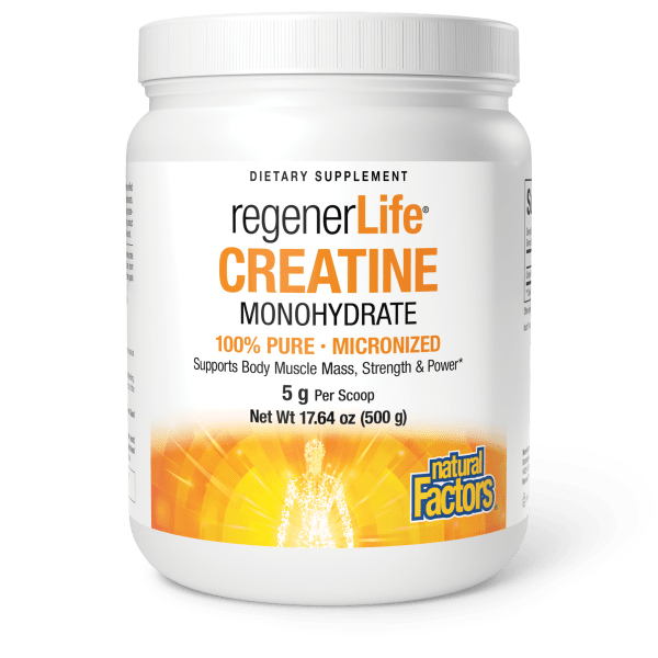 RegenerLife® Creatine Monohydrate 17.64 oz Powder, image-hi-res