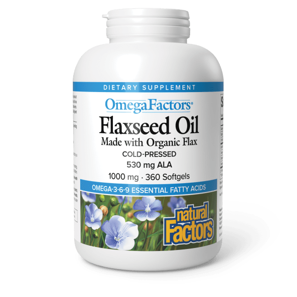 Flaxseed Oil 1,000 mg 360 Softgels, image-hi-res