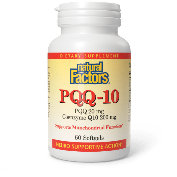 PQQ-10 PQQ 20 mg / CoQ10 200 mg 60 Softgels, image-hi-res