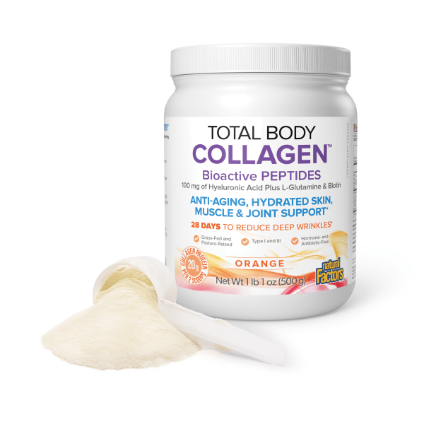 Total Body Collagen™️ Bioactive Peptides Powder Orange, image-lifestyle