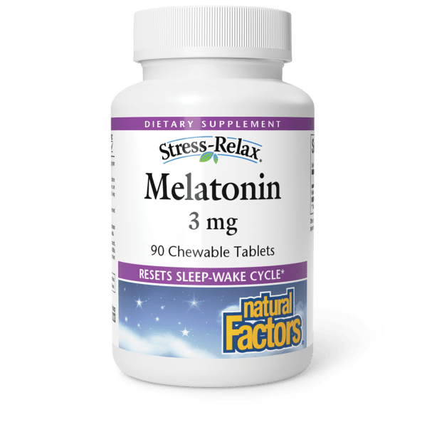 Melatonin 3 mg 90 Chewable Tablets Tropical, image-hi-res