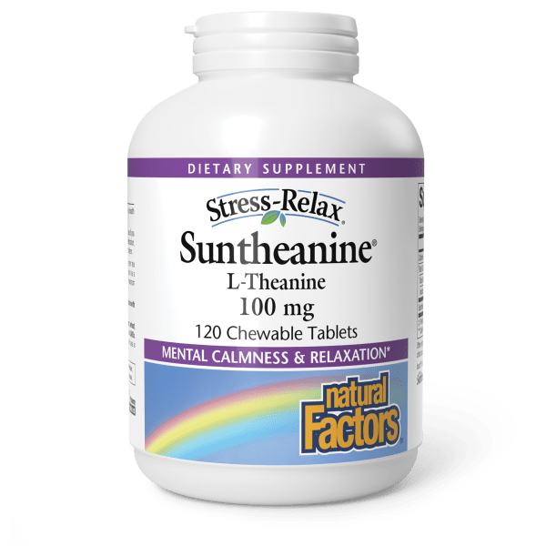 Suntheanine® 100 mg 120 Chewable Tablets Tropical, image-hi-res