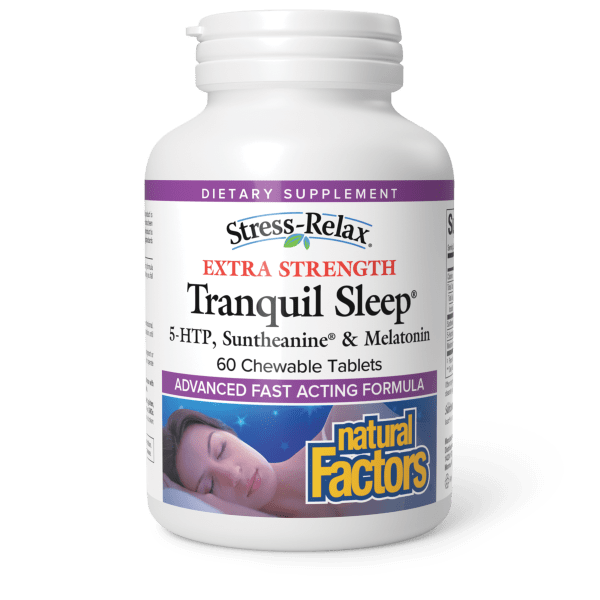 Tranquil Sleep® Extra Strength 60 Chewable Tablets Tropical, image-hi-res