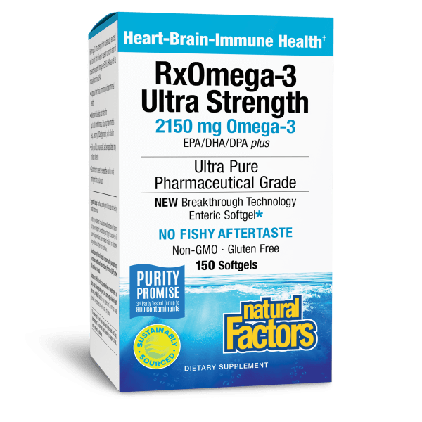 Ultra Strength One-per-Day RxOmega-3 2,150 mg 150 Enteripure® Softgels, image-hi-res