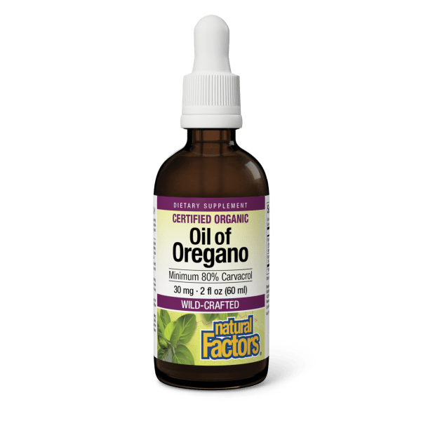 Oil of Oregano 80% Carvacrol Certified Organic 30 mg 2 fl oz Liquid, image-hi-res
