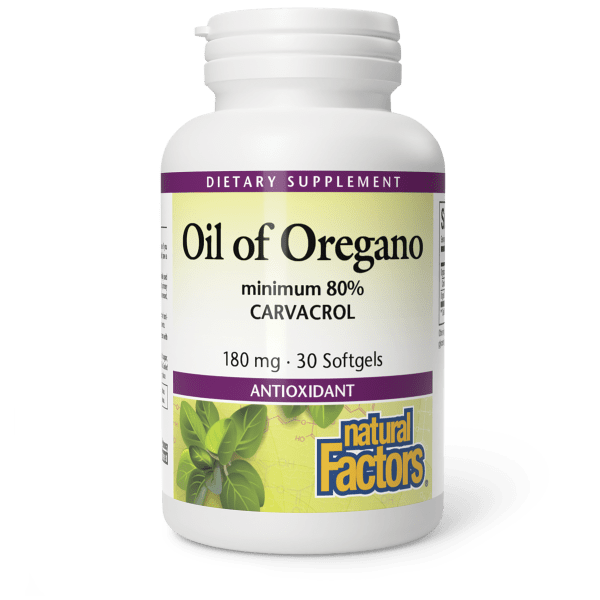 Oil of Oregano 180 mg 30 Softgels, image-hi-res
