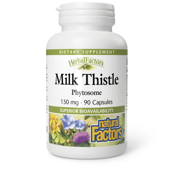Milk Thistle Phytosome 150 mg 90 Capsules, image-hi-res