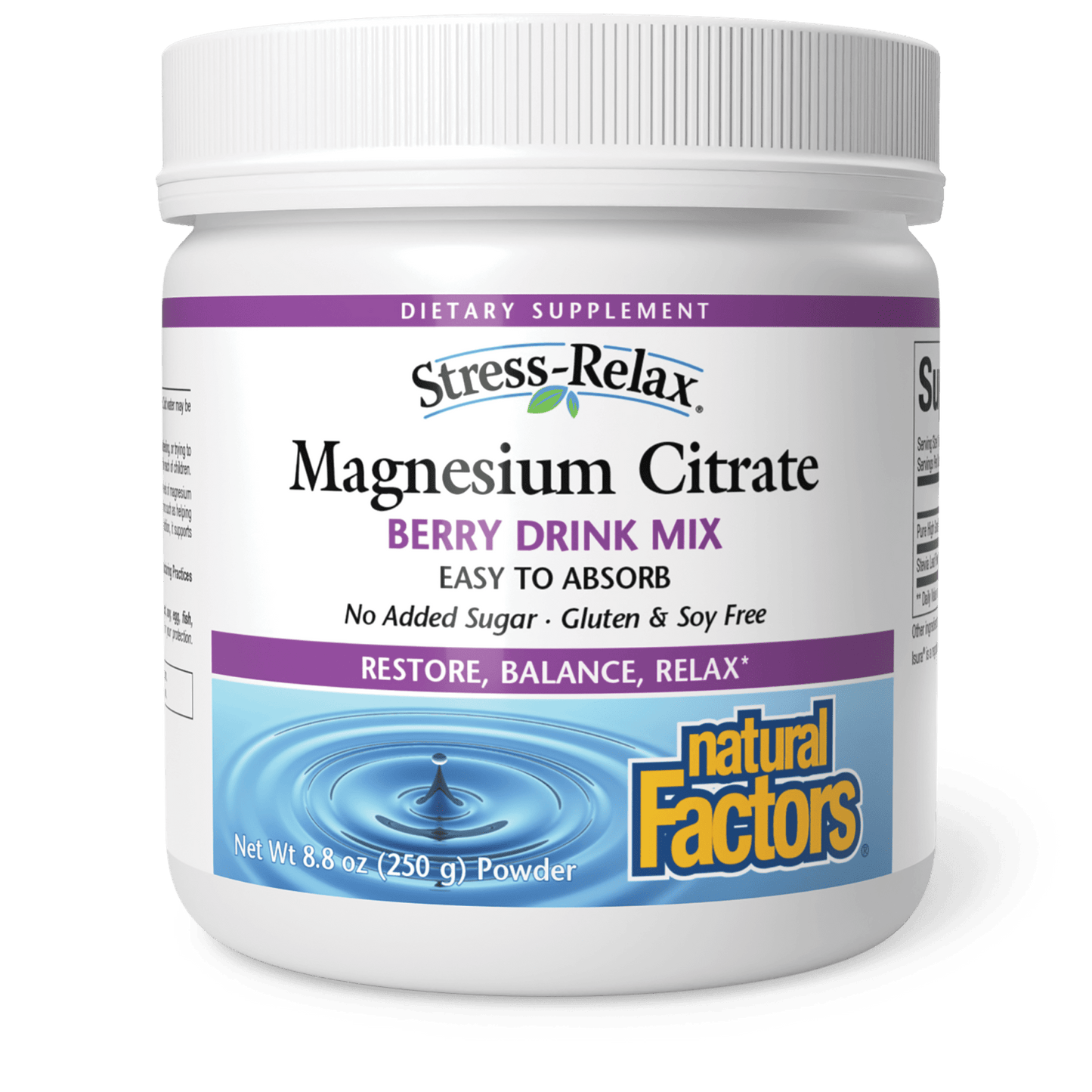 Magnesium Citrate for Natural Factors |variant|hi-res|3540U