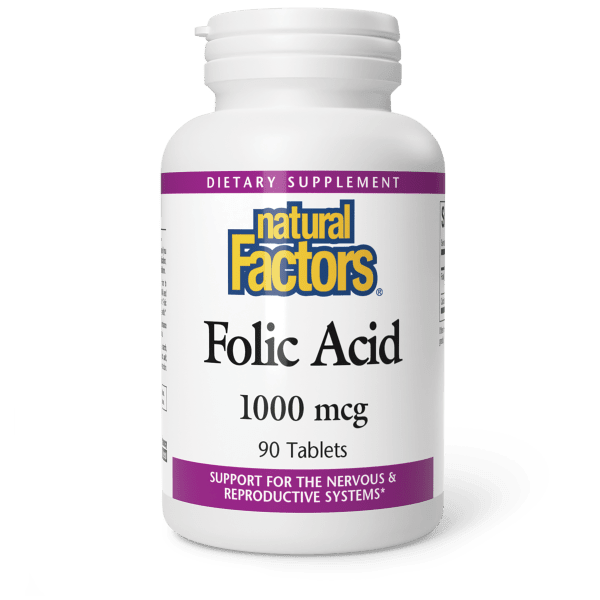 Folic Acid 1,000 mcg