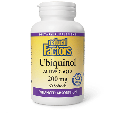 Ubiquinol Active CoQ10 for Natural Factors |variant|hi-res|20730U