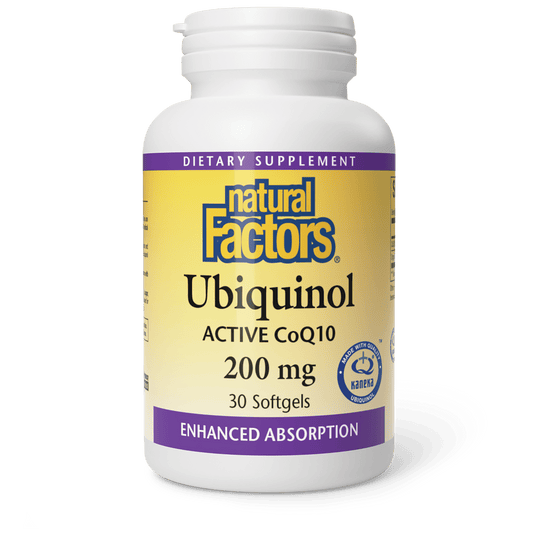 Ubiquinol Active CoQ10 for Natural Factors |variant|hi-res|20729U