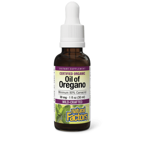 Oil of Oregano 80% Carvacrol Certified Organic for Natural Factors |variant|hi-res|4571U
