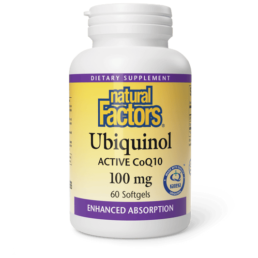 Ubiquinol Active CoQ10 for Natural Factors |variant|hi-res|20726U
