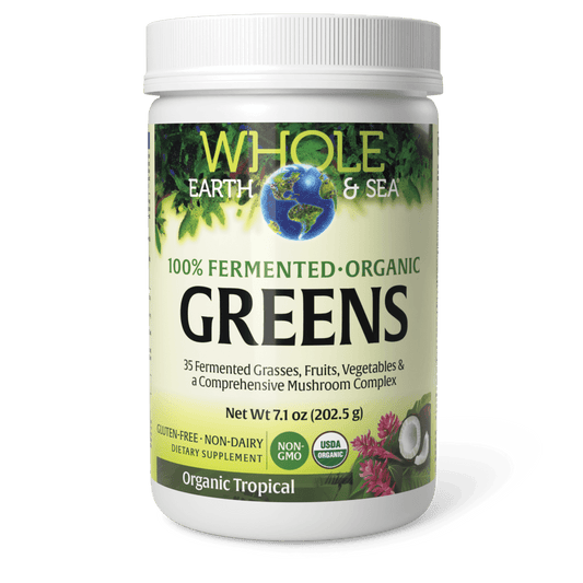 100% Fermented Organic Greens Tropical