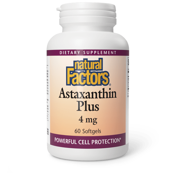Astaxanthin Plus  4 mg  60 Softgels, image-hi-res