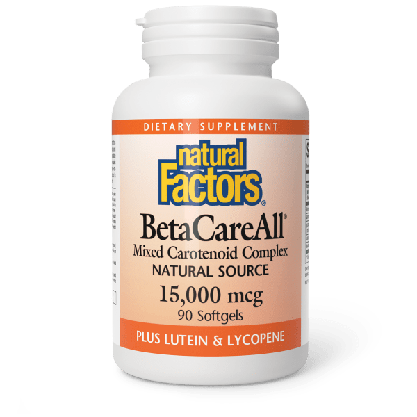 BetaCareAll® Mixed Carotenoid Complex  15,000 mcg  90 Softgels, image-hi-res