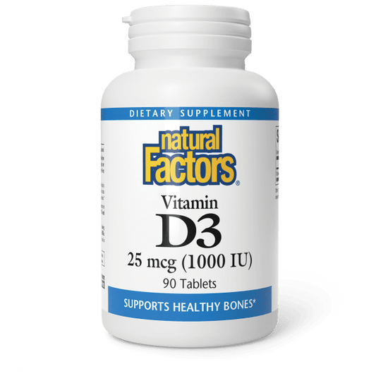 Vitamin D3  25 mcg (1,000 IU)  90 Tablets, image-hi-res