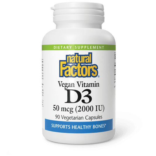 Vegan Vitamin D3  50 mcg (2,000 IU)  90 Vegetarian Capsules, image-hi-res