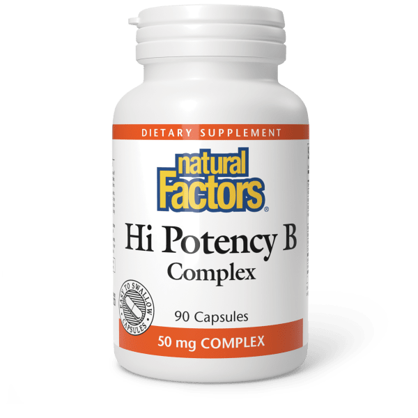 Hi Potency B Complex  50 mg  90 Capsules, image-hi-res