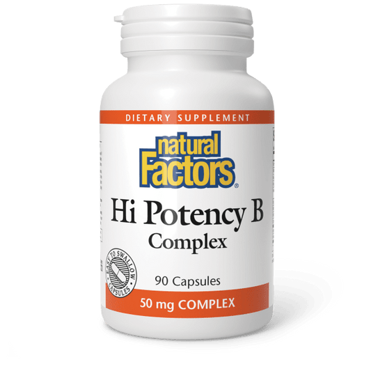 Hi Potency B Complex  50 mg  90 Capsules, image-hi-res