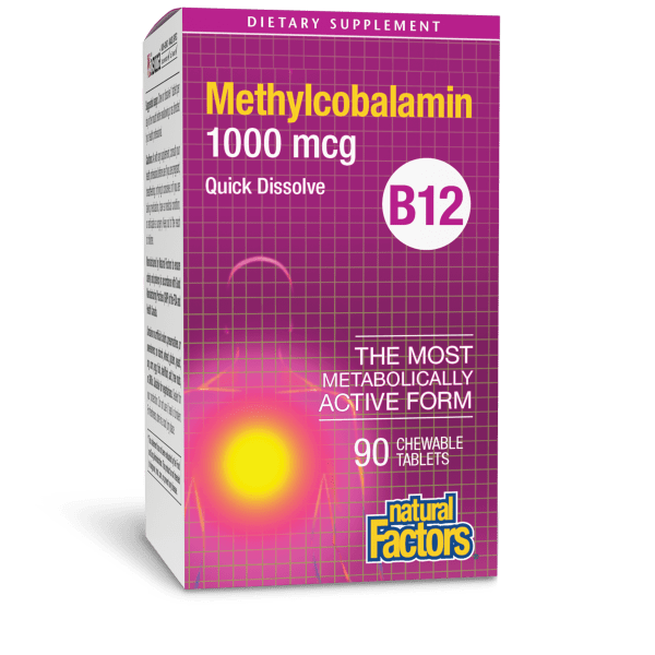 B12 Methylcobalamin  1,000 mcg  90 Chewable Tablets, image-hi-res