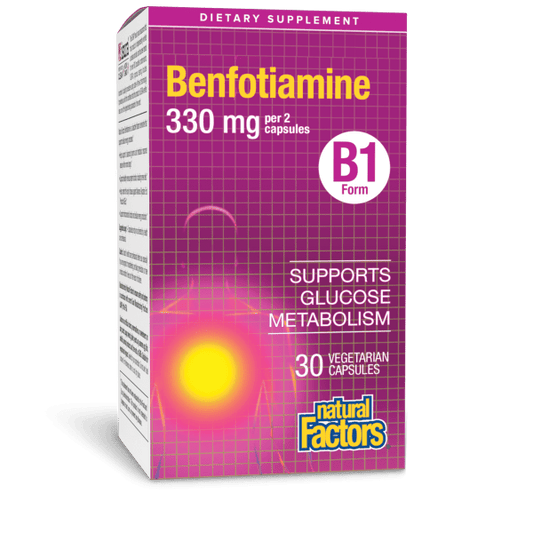 Benfotiamine  330 mg  30 Vegetarian Capsules, image-hi-res