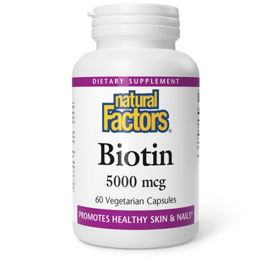 Biotin  5,000 mcg  60 Vegetarian Capsules, image-hi-res