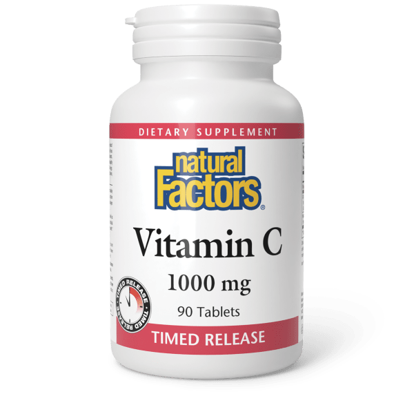 Vitamin C Timed Release  1,000 mg  90 Tablets, image-hi-res