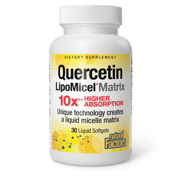 Quercetin LipoMicel Matrix  250 mg  30 Softgels, image-hi-res