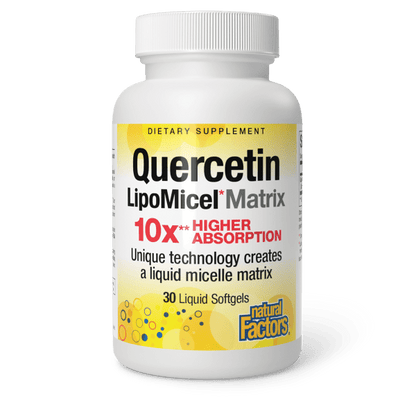 Quercetin LipoMicel Matrix  250 mg  30 Softgels, image-hi-res