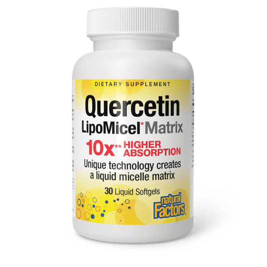 Quercetin LipoMicel Matrix  250 mg  30 Softgels, image-hi-res