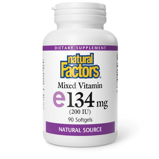 Vitamin E with Mixed Tocopherols  134 mg (200 IU)  90 Softgels, image-hi-res