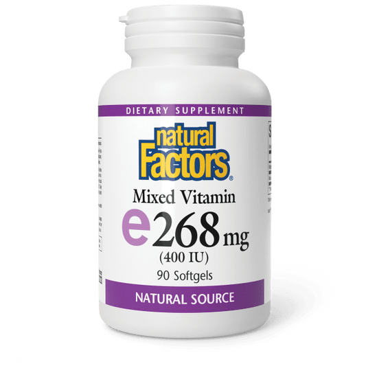Vitamin E with Mixed Tocopherols  268 mg (400 IU)  90 Softgels, image-hi-res