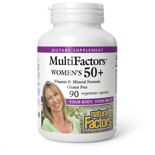 MultiFactors® Women's 50+   90 Vegetarian Capsules, image-hi-res