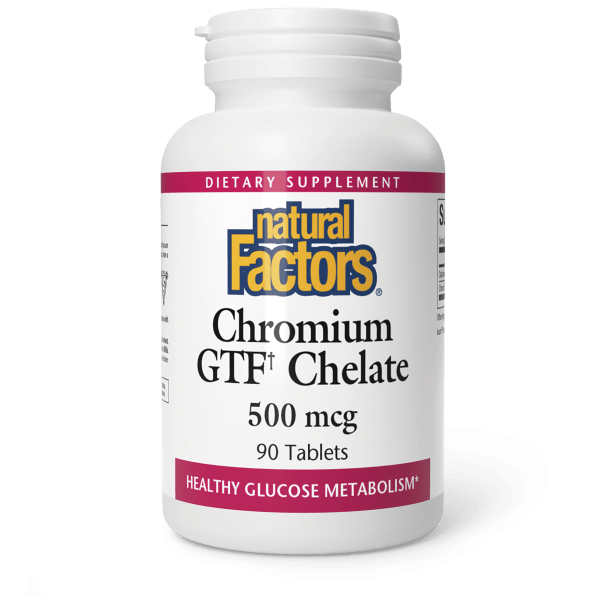 Chromium GTF Chelate  500 mcg  90 Tablets, image-hi-res