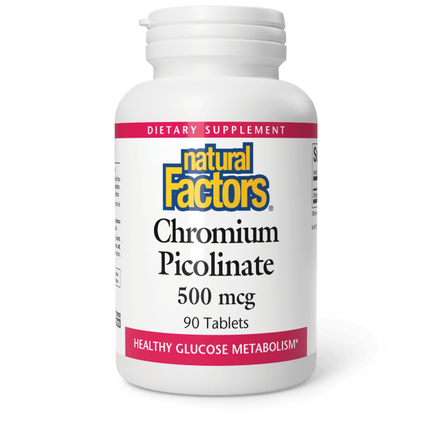 Chromium Picolinate  500 mcg  90 Tablets, image-hi-res