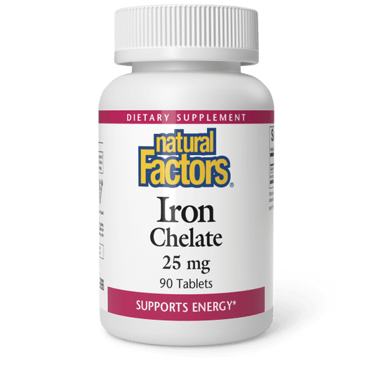 Iron Chelate  25 mg  90 Tablets, image-hi-res