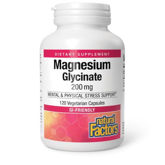 Magnesium Glycinate    200 mg  120 Vegetarian Capsules, image-hi-res