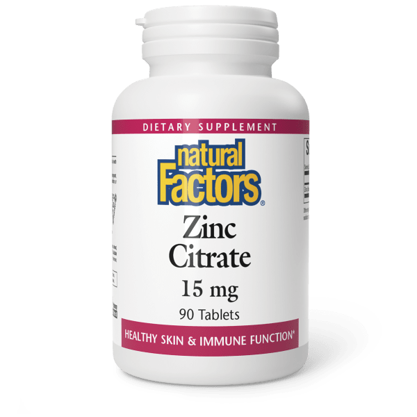 Zinc Citrate  15 mg  90 Tablets, image-hi-res