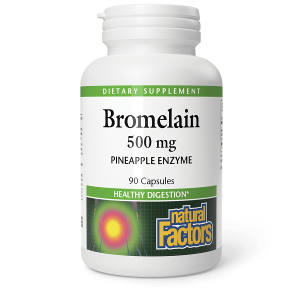 Bromelain  500 mg  90 Capsules, image-hi-res