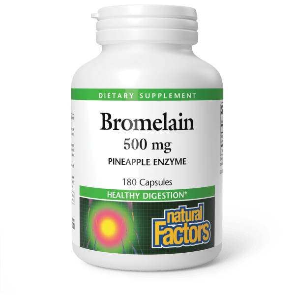 Bromelain  500 mg  180 Capsules, image-hi-res