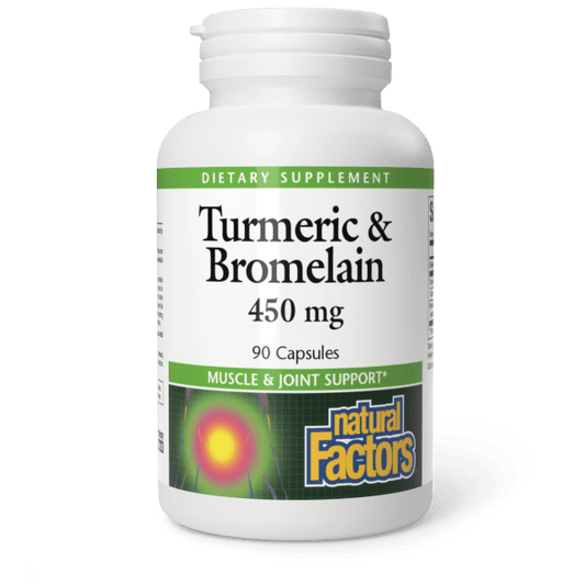 Turmeric & Bromelain  450 mg  90 Capsules, image-hi-res