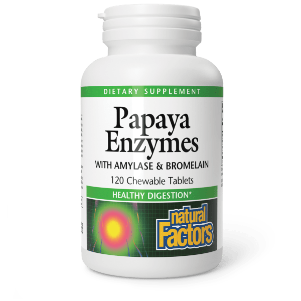 Papaya Enzymes   120 Chewable Tablets, image-hi-res