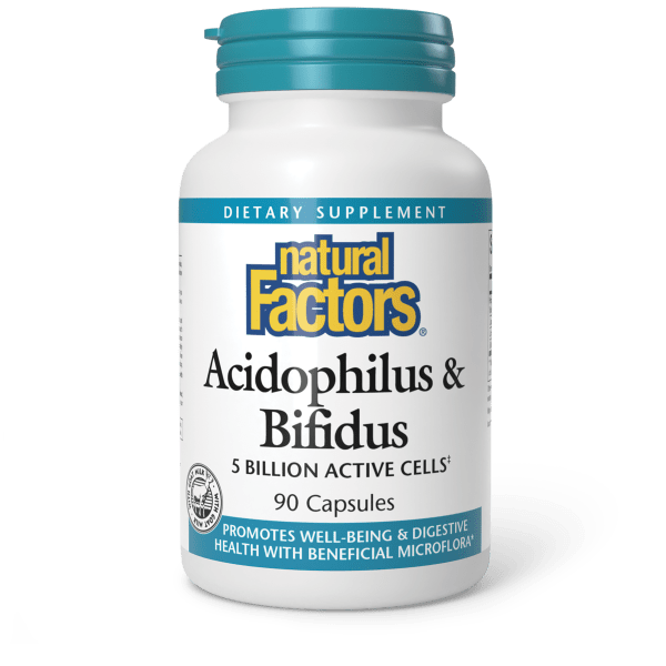 Acidophilus & Bifidus  5 Billion  90 Capsules, image-hi-res