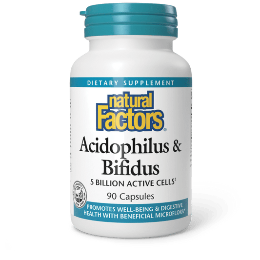 Acidophilus & Bifidus  5 Billion  90 Capsules, image-hi-res