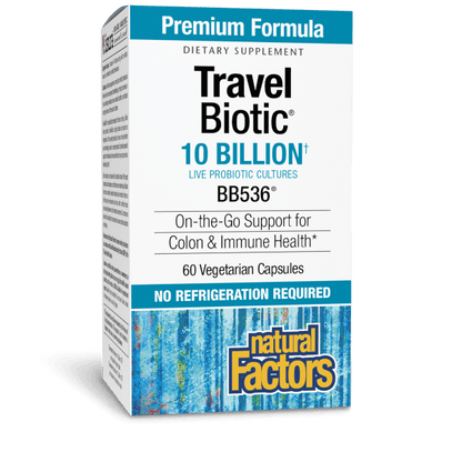 TravelBiotic® BB536®  10 Billion  60 Vegetarian Capsules, image-hi-res