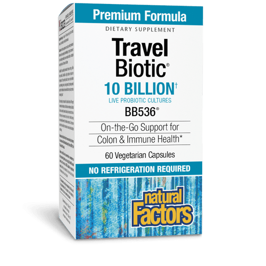 TravelBiotic® BB536®  10 Billion  60 Vegetarian Capsules, image-hi-res